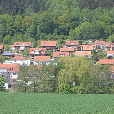 Bild vergrößern: Ansicht des Ortes Wehrstedt, Baugebiet Lückenkamp