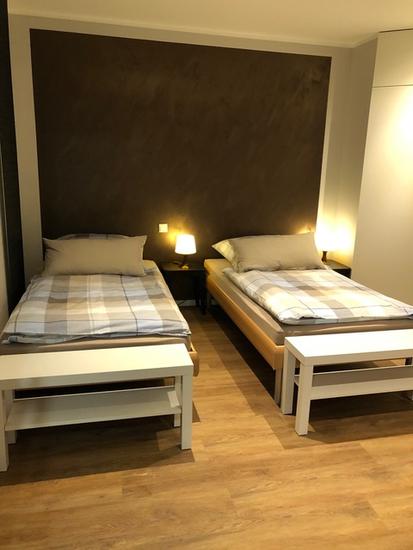 Bild vergrößern: Betten im Apartment Sandvoß
