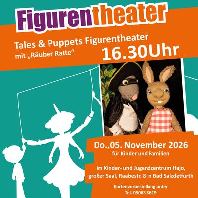Plakat Figurentheater am 05.11.2026
