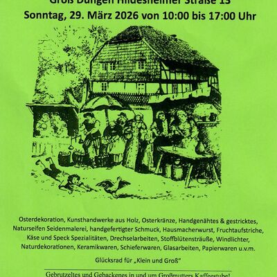 Ostermarkt Gr.D&uuml;ngen 2026